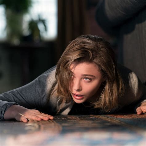 Chloe Grace Moretz Breasts Scene in Greta .